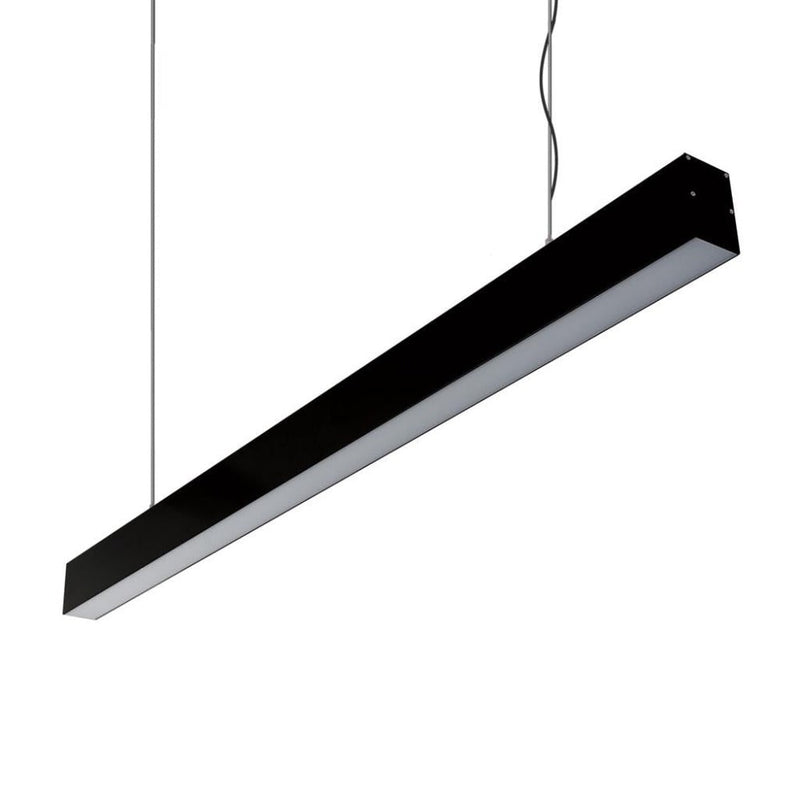 Domus MAX-50 - 17.3W Down Pendant Profile 1M C/W Opal-Domus Lighting-Ozlighting.com.au