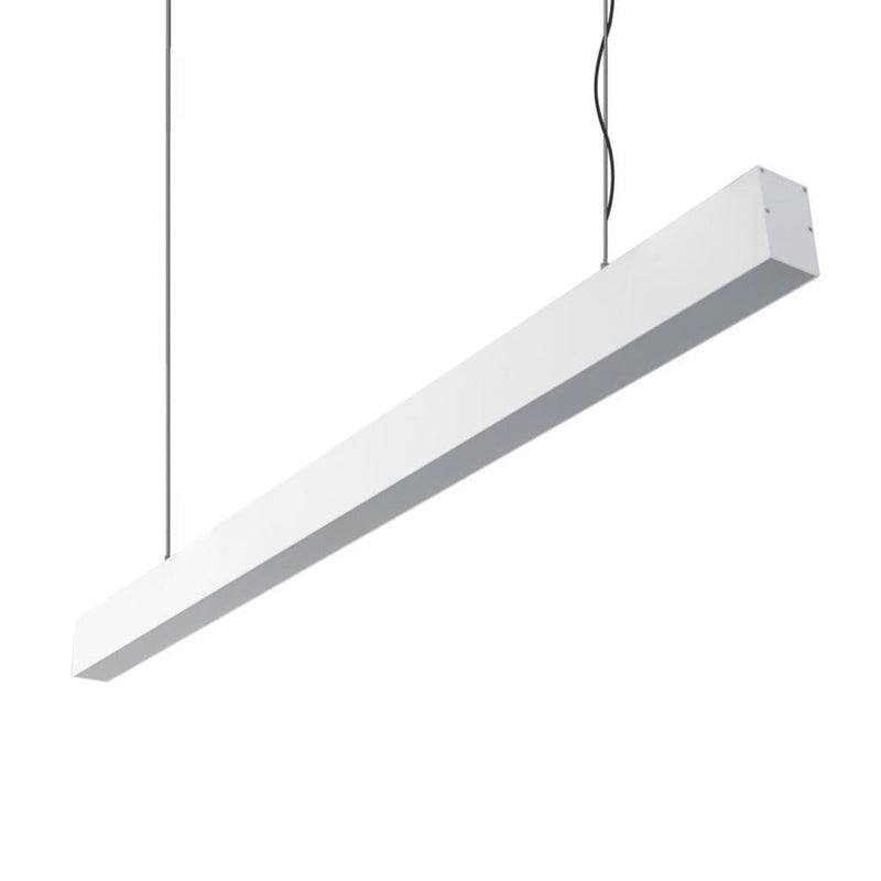 Domus MAX-50 - 17.3W Down Pendant Profile 1M C/W Opal-Domus Lighting-Ozlighting.com.au