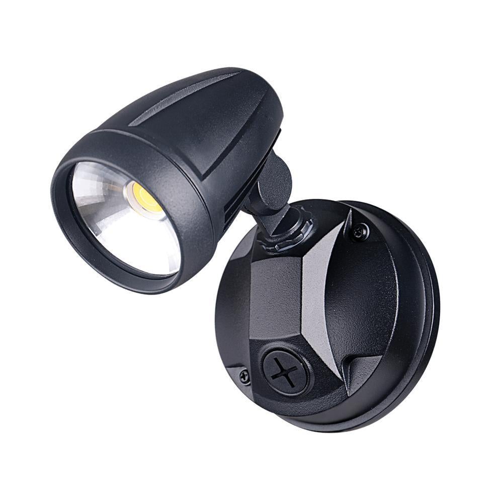 Domus MURO-PRO-15 - 15W LED Tri-Colour Single Head Exterior Spotlight IP54-Domus Lighting-Ozlighting.com.au