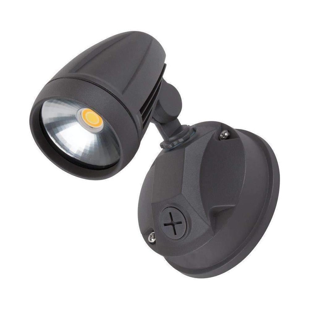 Domus MURO-PRO-15 - 15W LED Tri-Colour Single Head Exterior Spotlight IP54-Domus Lighting-Ozlighting.com.au
