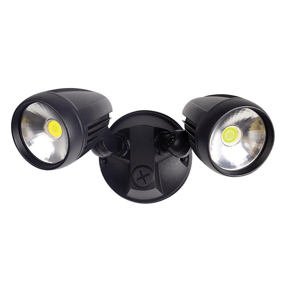 Domus MURO-PRO-30 LED Spotlight - 30W, Tri-Colour, IP54, Twin Head-Domus Lighting-Ozlighting.com.au
