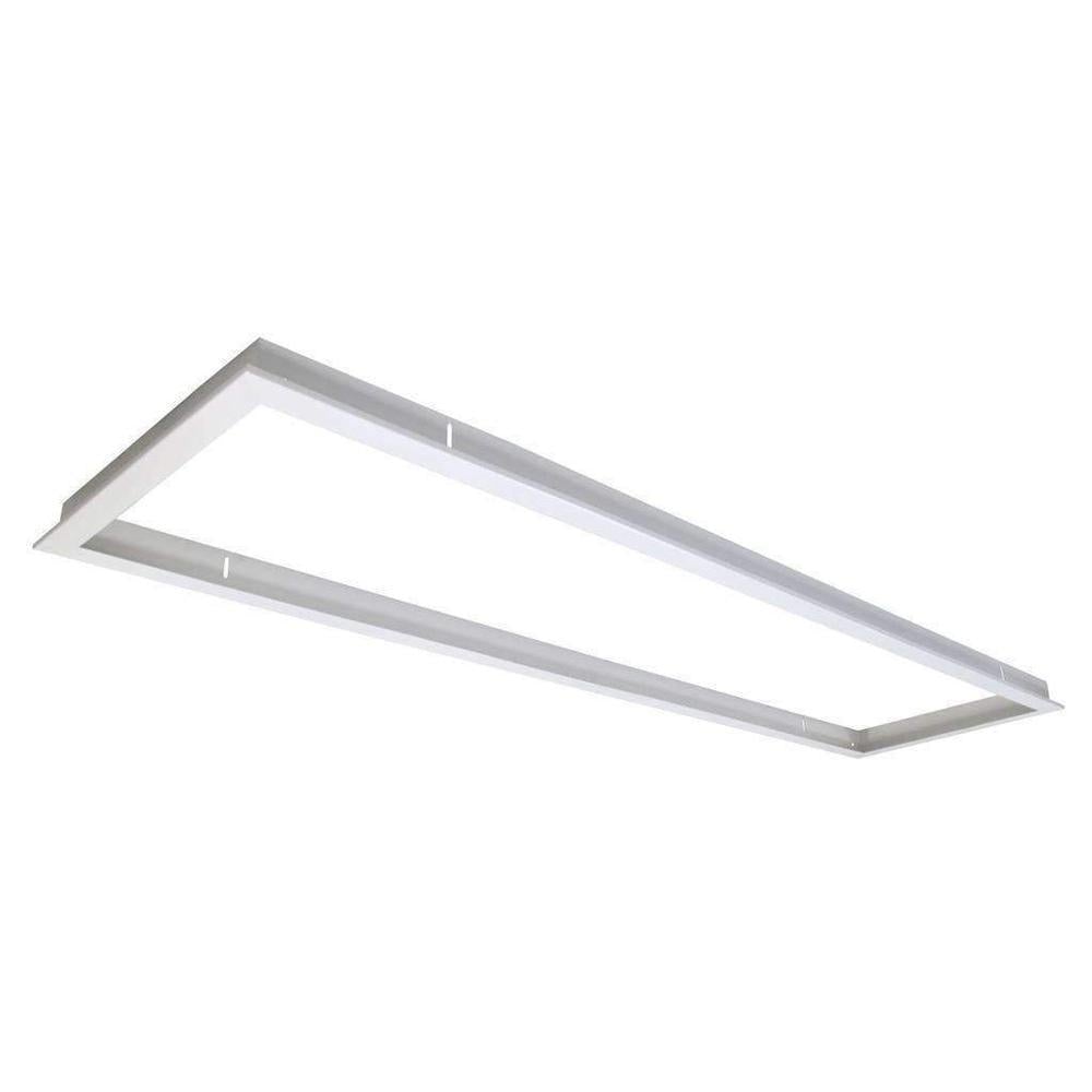 Domus PANEL-TRIM-312 LED Panel Light - Recessed, 1230x330mm, White-Domus Lighting-Ozlighting.com.au