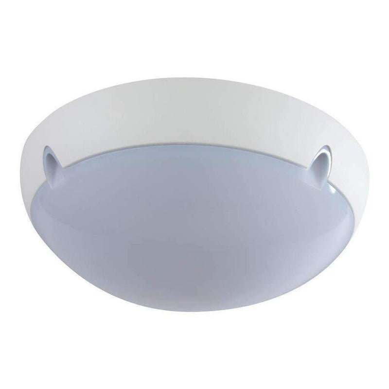 Domus POLYDOME - 250/340/425mm Round Polycarbonate Exterior Ceiling Light-Domus Lighting-Ozlighting.com.au