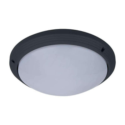 Domus POLYSLIM - Round Polycarbonate Exterior Ceiling Light-Domus Lighting-Ozlighting.com.au