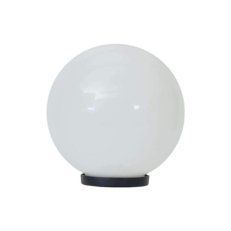 Domus POLYSPHERE - 200/250/300/400mm Polycarbonate Sphere And Base IP44-Domus Lighting-Ozlighting.com.au