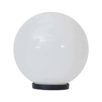 Domus POLYSPHERE - 200/250/300/400mm Polycarbonate Sphere And Base IP44-Domus Lighting-Ozlighting.com.au