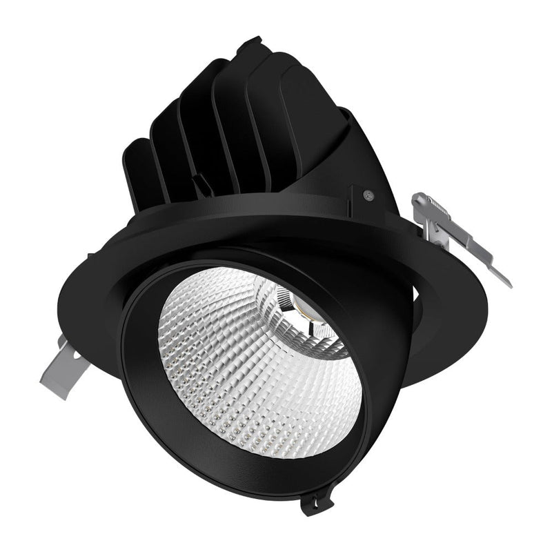 Domus SCOOP-25-TRIO - 25W LED Tri-Colour Dimmable Scoop Adjustable Downlight-Domus Lighting-Ozlighting.com.au