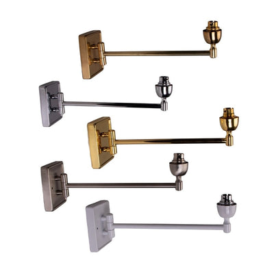 Domus SWING-ARM-SW-755 - 1 Light Traditional Swing Arm Interior Wall Light-Domus Lighting-Ozlighting.com.au