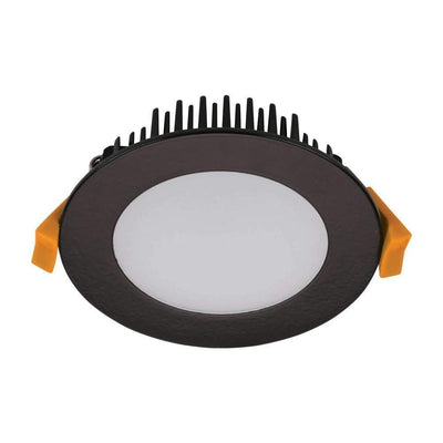 Domus TEK-13 - 13W LED Tri-Colour Dimmable Round Flat Face Downlight IP44-Domus Lighting-Ozlighting.com.au