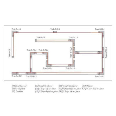 Domus TRAK-3-DE - 3-Circuit Dead End Accessory-Domus Lighting-Ozlighting.com.au