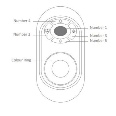 Domus VIVID-CONTROLLER - Dimming Controller to suit VIVID-5PK Single Colour Kits-Domus Lighting-Ozlighting.com.au