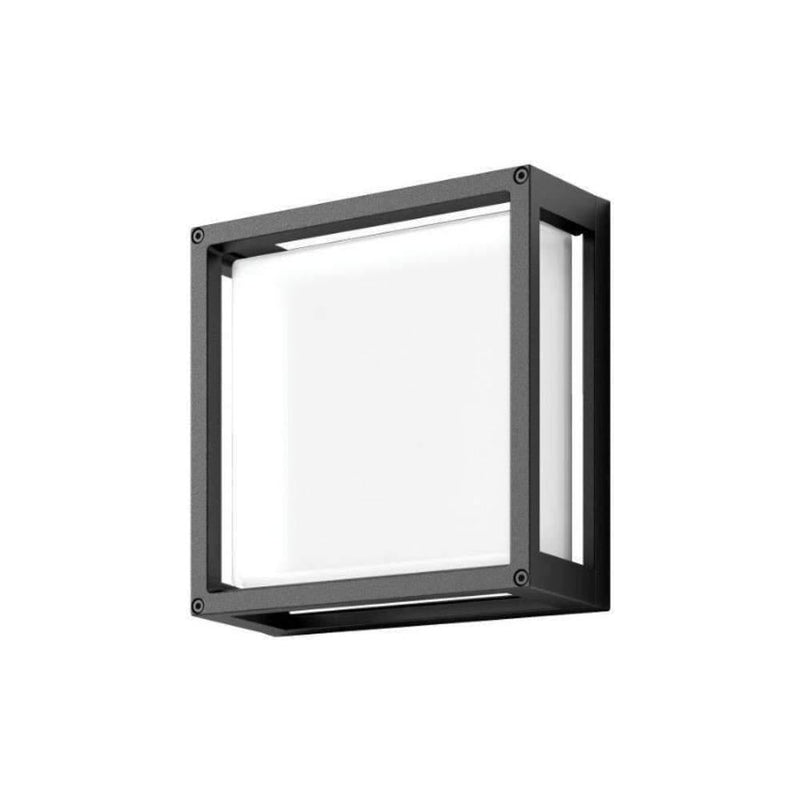 Domus YORK-12 - 12W LED Modern Exterior Flush Wall Light IP65 - 3000K/5000K-Domus Lighting-Ozlighting.com.au