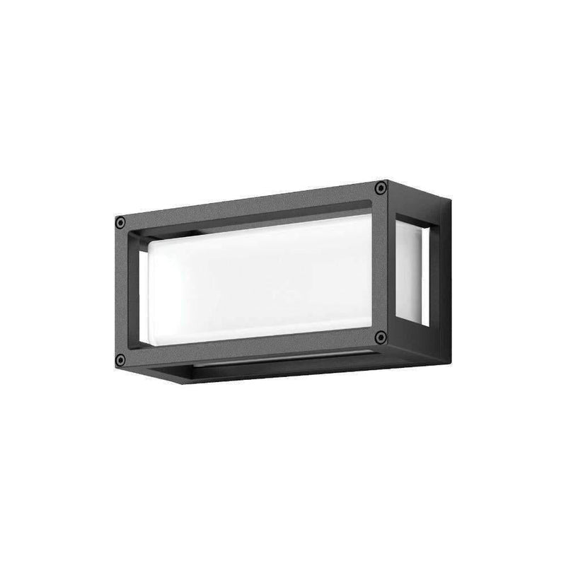 Domus YORK-7 - 7W LED Modern Exterior Flush Wall Light IP65 - 3000K/5000K-Domus Lighting-Ozlighting.com.au