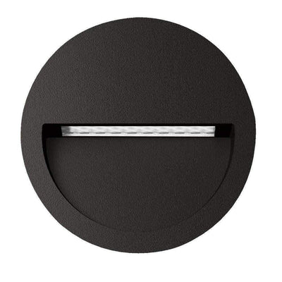 Domus ZAC-4-RND - 4W 12V DC LED Exterior Round Recessed Step Light IP65 - DRIVER REQUIRED-Domus Lighting-Ozlighting.com.au