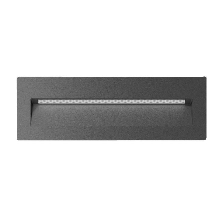 Domus ZAC-8 - 8W 12V DC LED Exterior Rectangle Recessed Step Light IP65 - DRIVER REQUIRED-Domus Lighting-Ozlighting.com.au