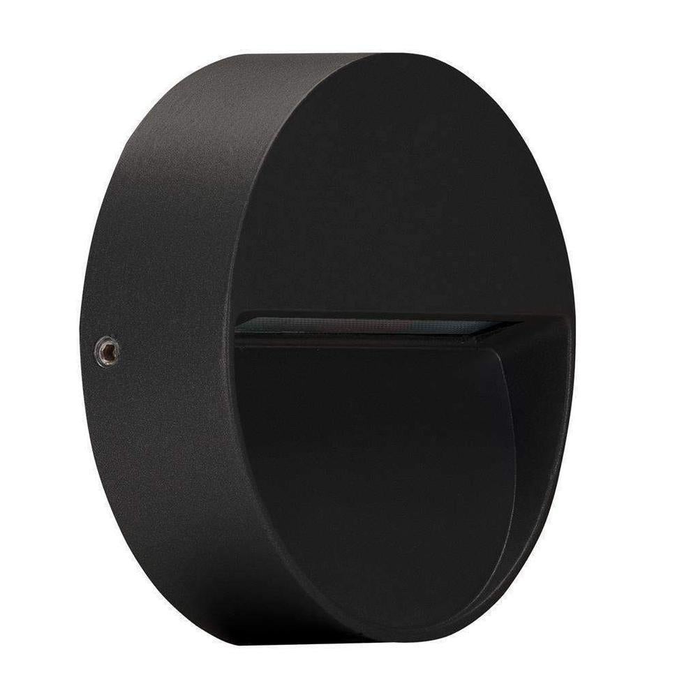 Domus ZEKE-4-RND - 4W LED Exterior Round Surface Mount Step Light IP65-Domus Lighting-Ozlighting.com.au