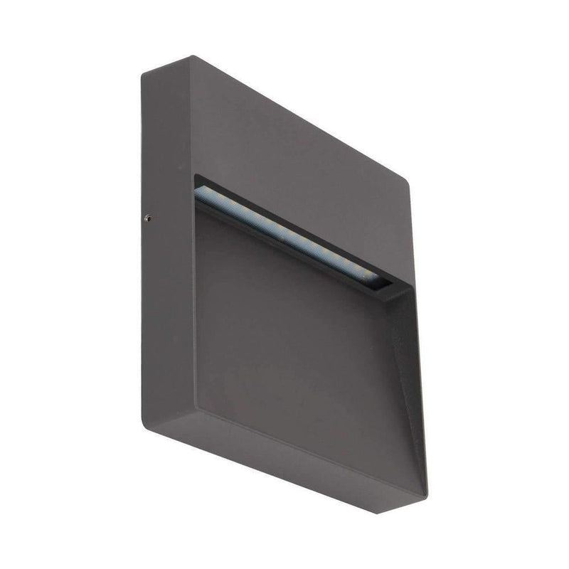 Domus ZEKE-9-SQR - 9W 12V DC LED Exterior Square Surface Mount Step Light IP65 - DRIVER REQUIRED-Domus Lighting-Ozlighting.com.au