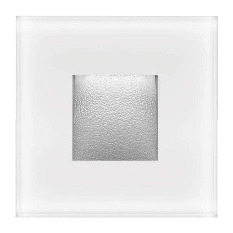 Domus ZONE-2 - 2W Recessed LED Steplight IP65 Frosted Glass-Domus Lighting-Ozlighting.com.au