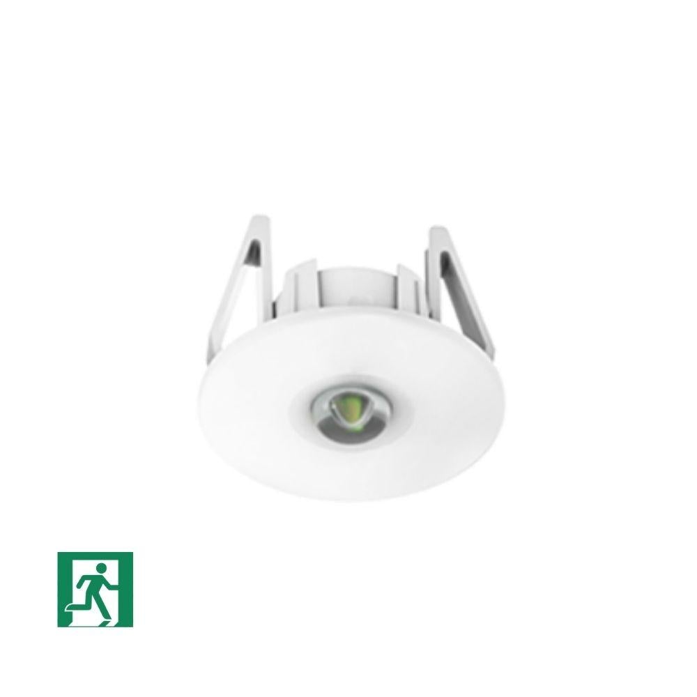 Ektor LEDFIRE-PRO-MINI Emergency LED Luminaire - 2W, IP20, Recessed, Emergency-Ektor Lighting-Ozlighting.com.au