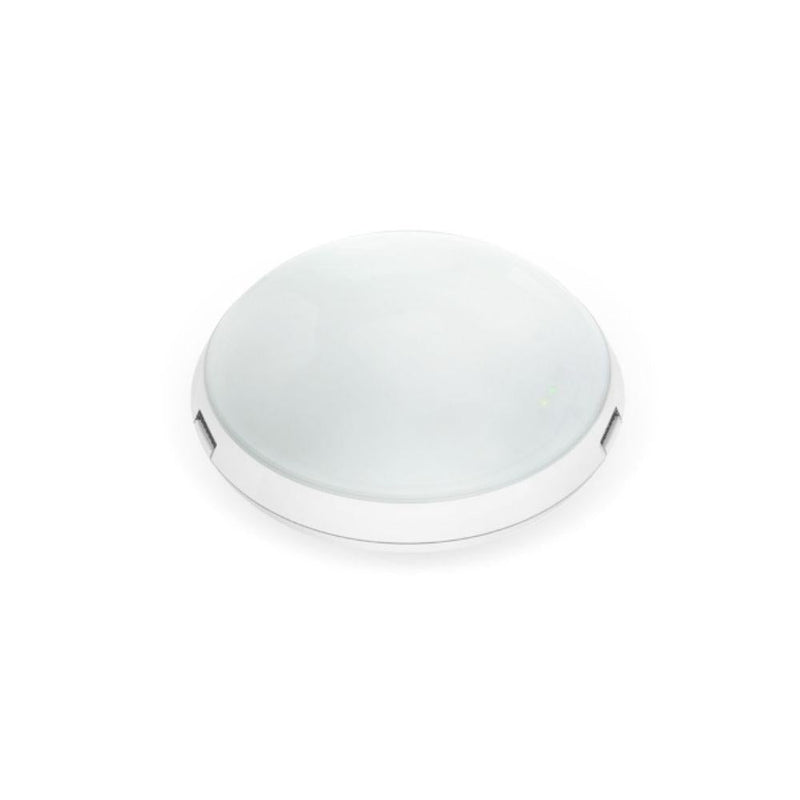 Ektor PEARL-IP65-PRO-CT - 25W LED DALI Dimmable CCT Tuneable Exterior Bunker Ceiling Light With Optional Sensor IP65-Ektor Lighting-Ozlighting.com.au