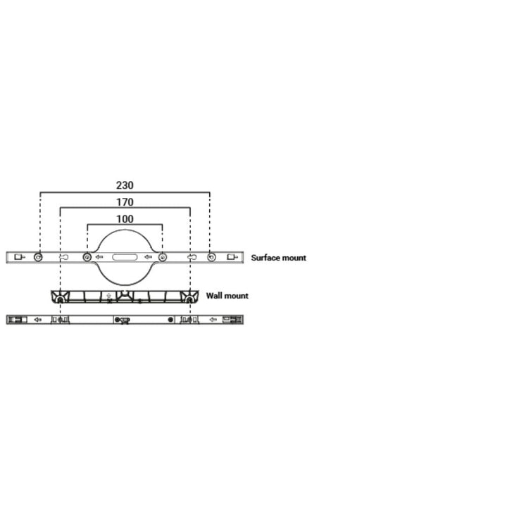 Ektor Razor-Flex - Pro Slimline Emergency Exit IP20-Ektor Lighting-Ozlighting.com.au