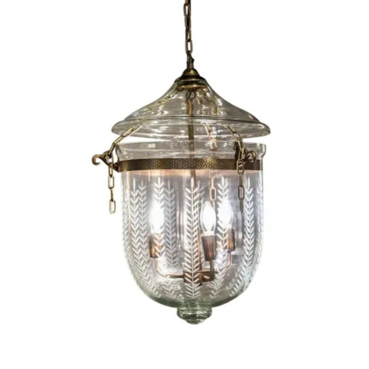 Emac & Lawton BELL JAR - 3 Light S/M Ceiling Pendant-Emac & Lawton-Ozlighting.com.au