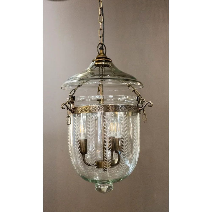 Emac & Lawton BELL JAR - 3 Light S/M Ceiling Pendant-Emac & Lawton-Ozlighting.com.au