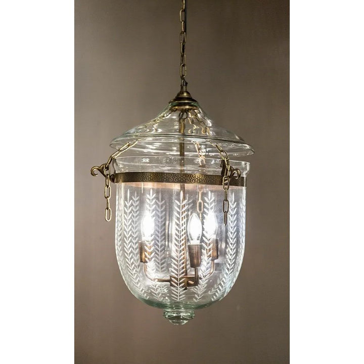 Emac & Lawton BELL JAR - 3 Light S/M Ceiling Pendant-Emac & Lawton-Ozlighting.com.au