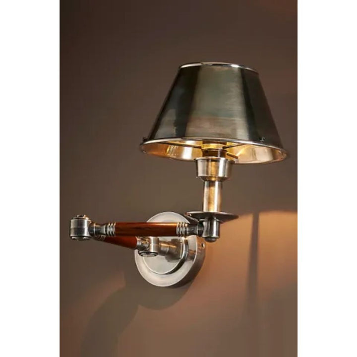 Emac & Lawton BENTON - 25W Wall Light with Metal Shade-Emac & Lawton-Ozlighting.com.au