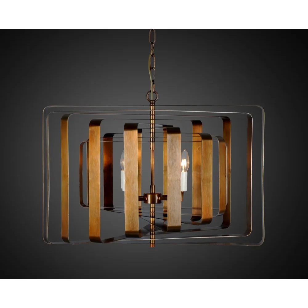 Emac & Lawton BRONTE - 4 Light Ceiling Pendant-Emac & Lawton-Ozlighting.com.au