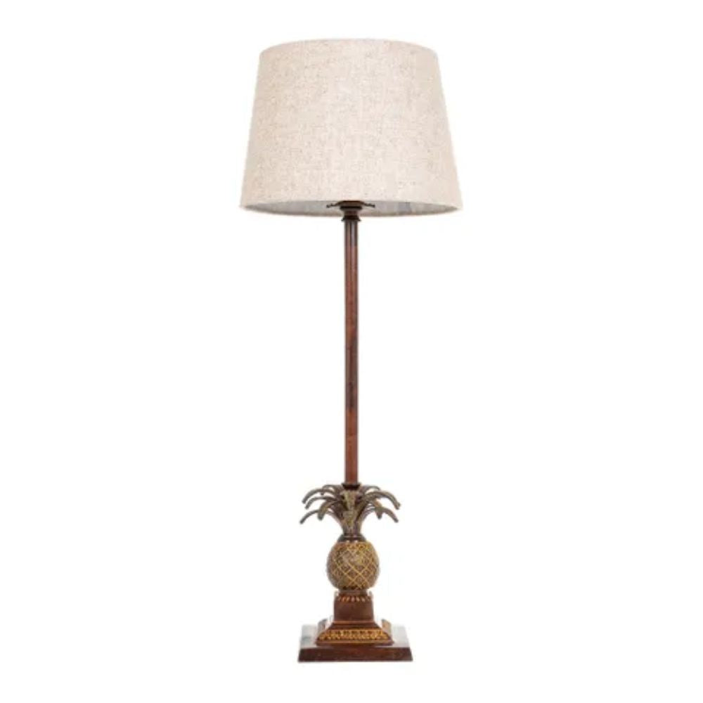 Emac & Lawton CARIBBEAN Table Lamp Base - 40W, Pineapple-Emac & Lawton-Ozlighting.com.au