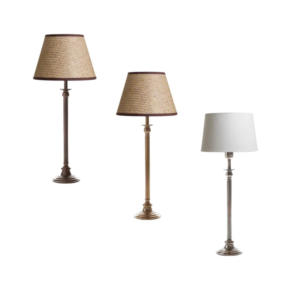 Emac & Lawton CHELSEA Table Lamp Base - 40W-Emac & Lawton-Ozlighting.com.au