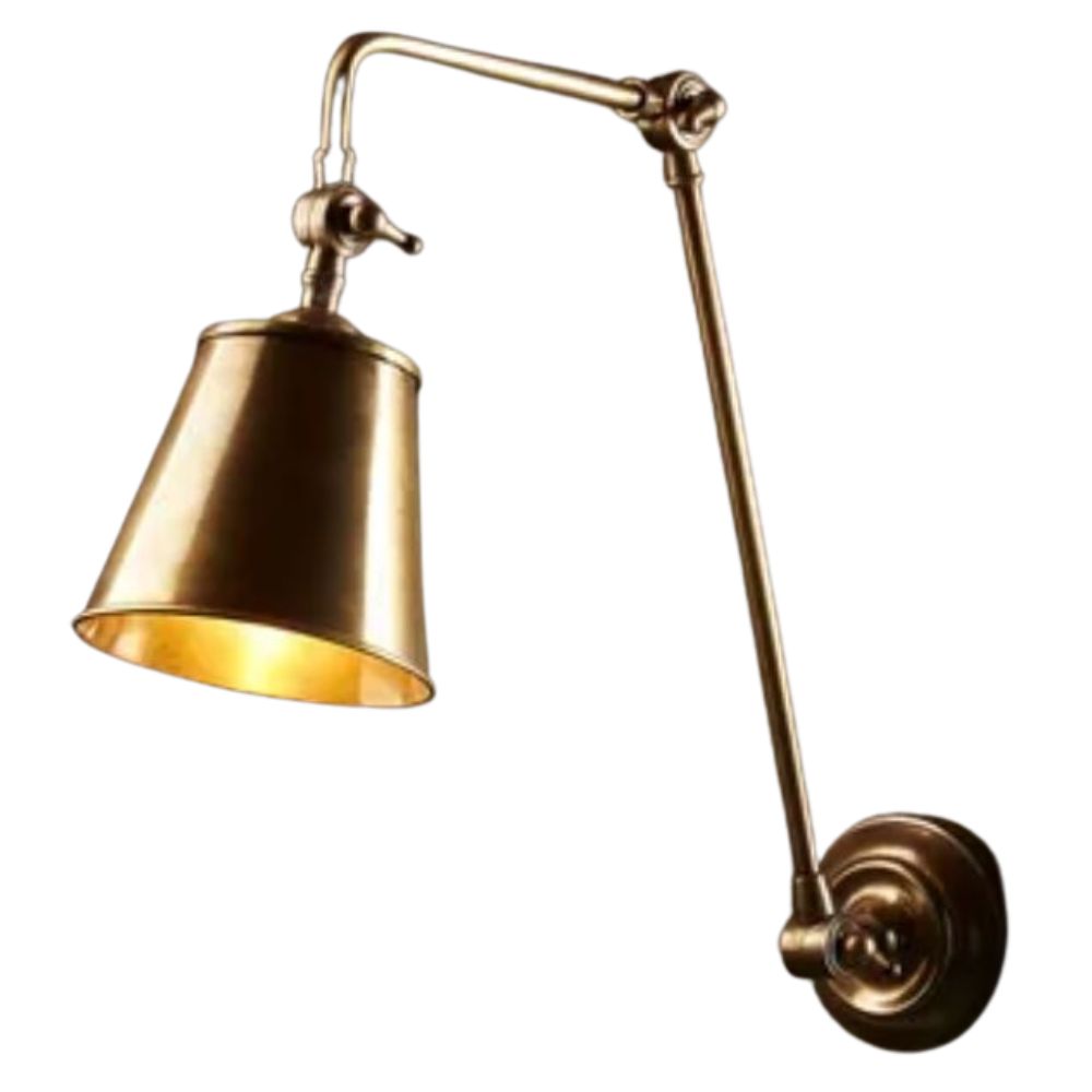 Emac & Lawton CROMWELL Wall Light - Directional Adjustable Arm Interior-Emac & Lawton-Ozlighting.com.au