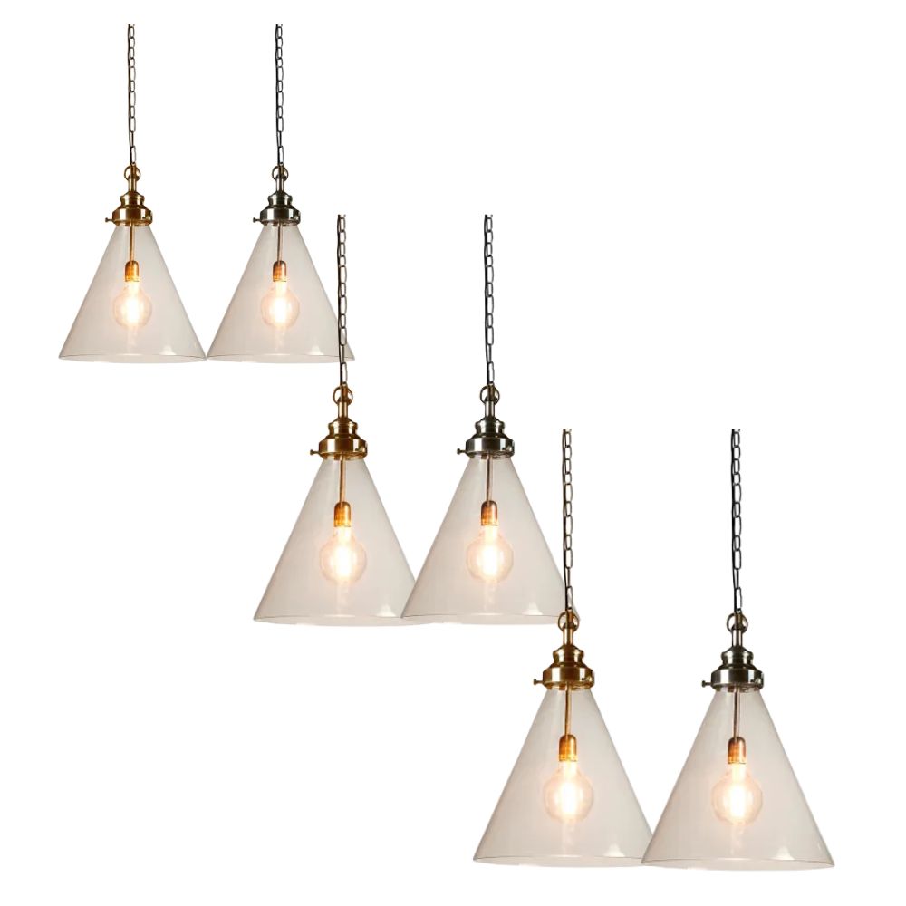 Emac & Lawton GADSDEN - 1 Light S/M/L Ceiling Pendant-Emac & Lawton-Ozlighting.com.au
