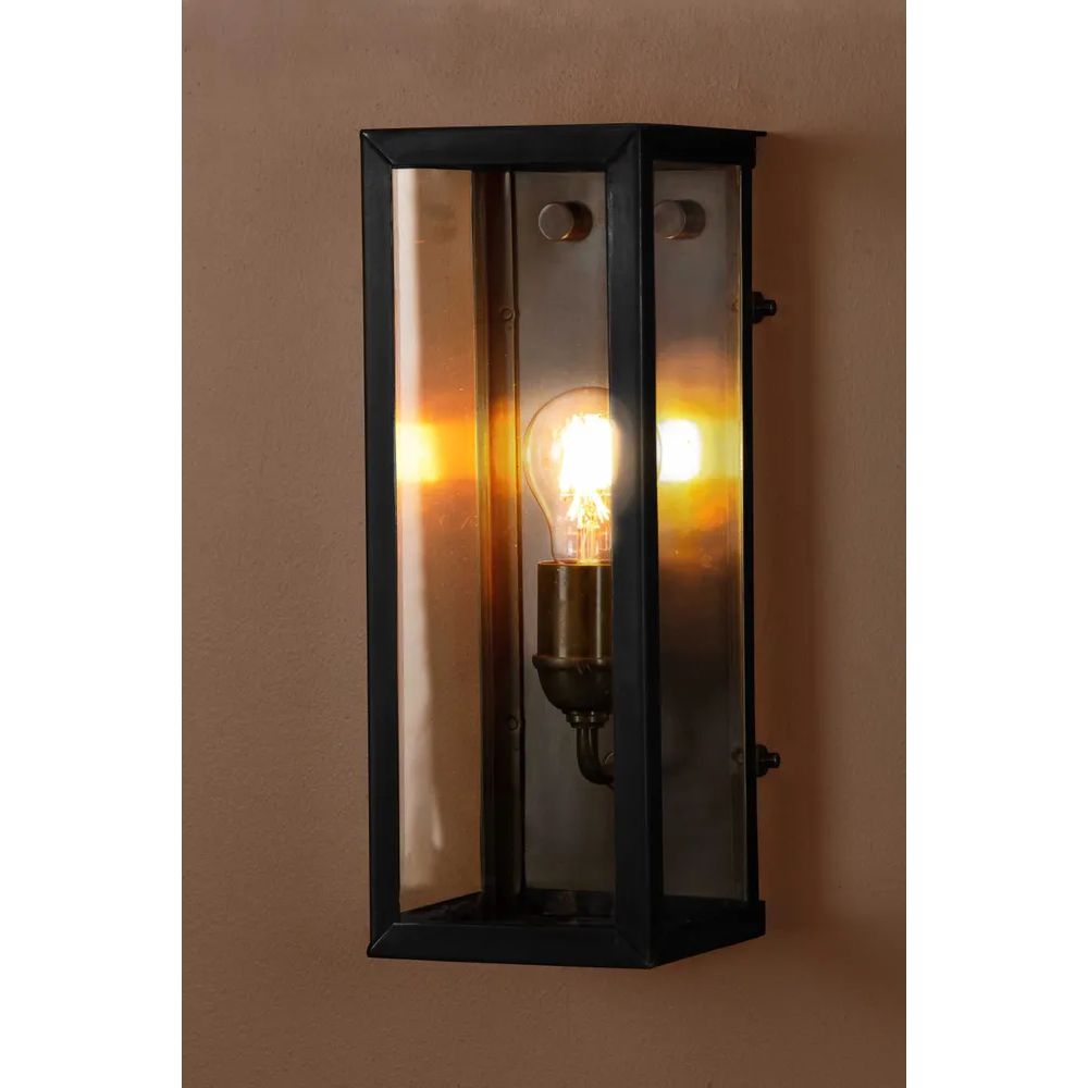 Emac & Lawton GOODMAN Outdoor Wall Light - Small/Large Modern Flush, IP54-Emac & Lawton-Ozlighting.com.au