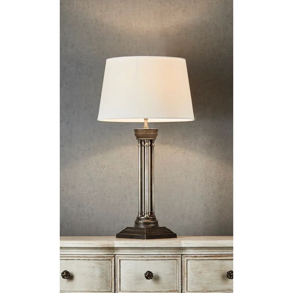 Emac & Lawton HUDSON Table Lamp Base - 40W-Emac & Lawton-Ozlighting.com.au