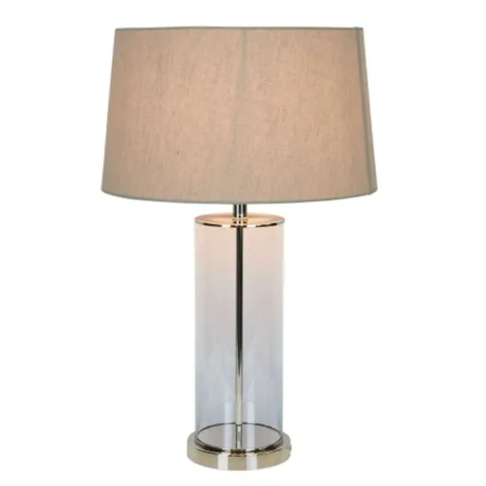 Emac & Lawton IRIS Table Lamp Base - 40W, Glass-Emac & Lawton-Ozlighting.com.au