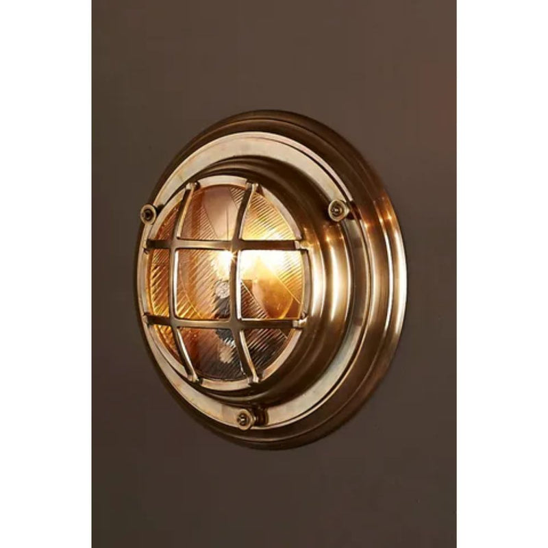 Emac & Lawton JERVIS - Round Exterior Porthole Marine Bunker Wall / Ceiling Light IP54-Emac & Lawton-Ozlighting.com.au