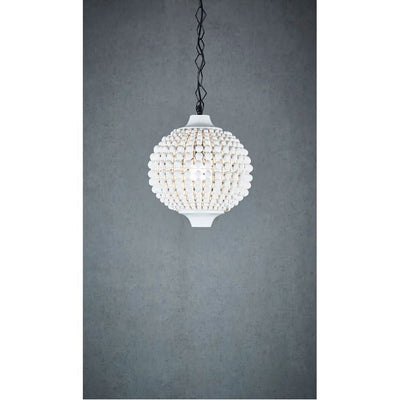 Emac & Lawton KASBAH - 1 Light Beaded Ceiling Pendant-Emac & Lawton-Ozlighting.com.au