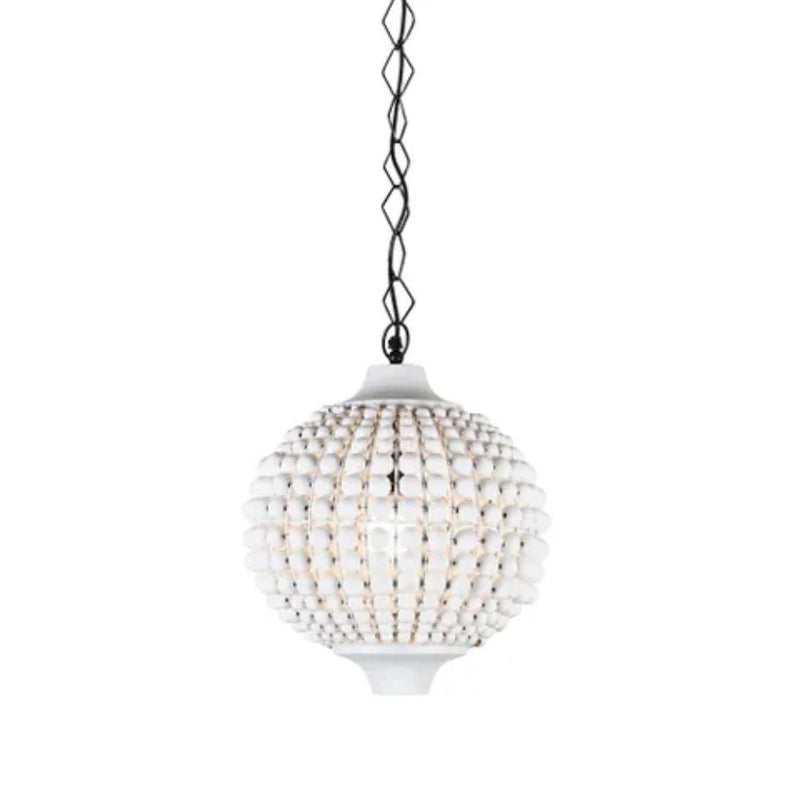 Emac & Lawton KASBAH - 1 Light Beaded Ceiling Pendant-Emac & Lawton-Ozlighting.com.au