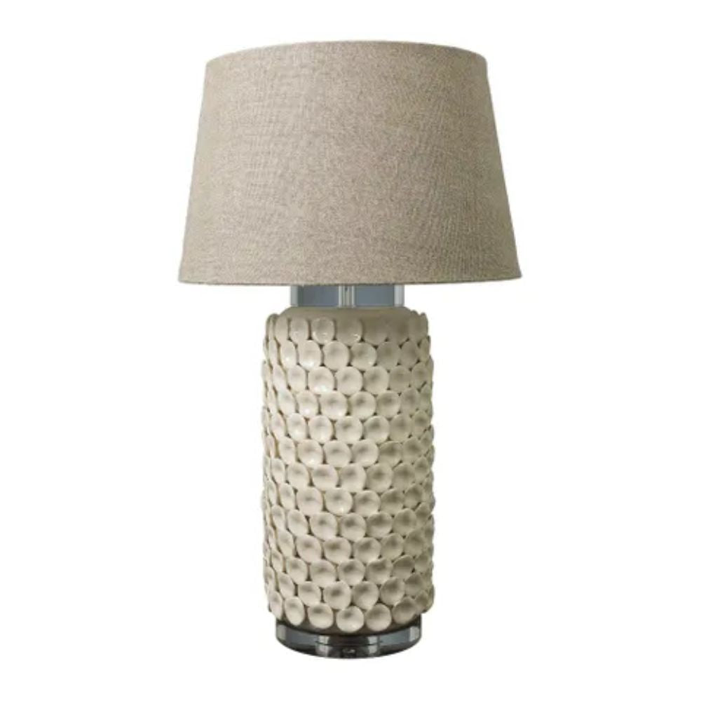 Emac & Lawton KENILWORTH Table Lamp Base - 40W, Ceramic-Emac & Lawton-Ozlighting.com.au