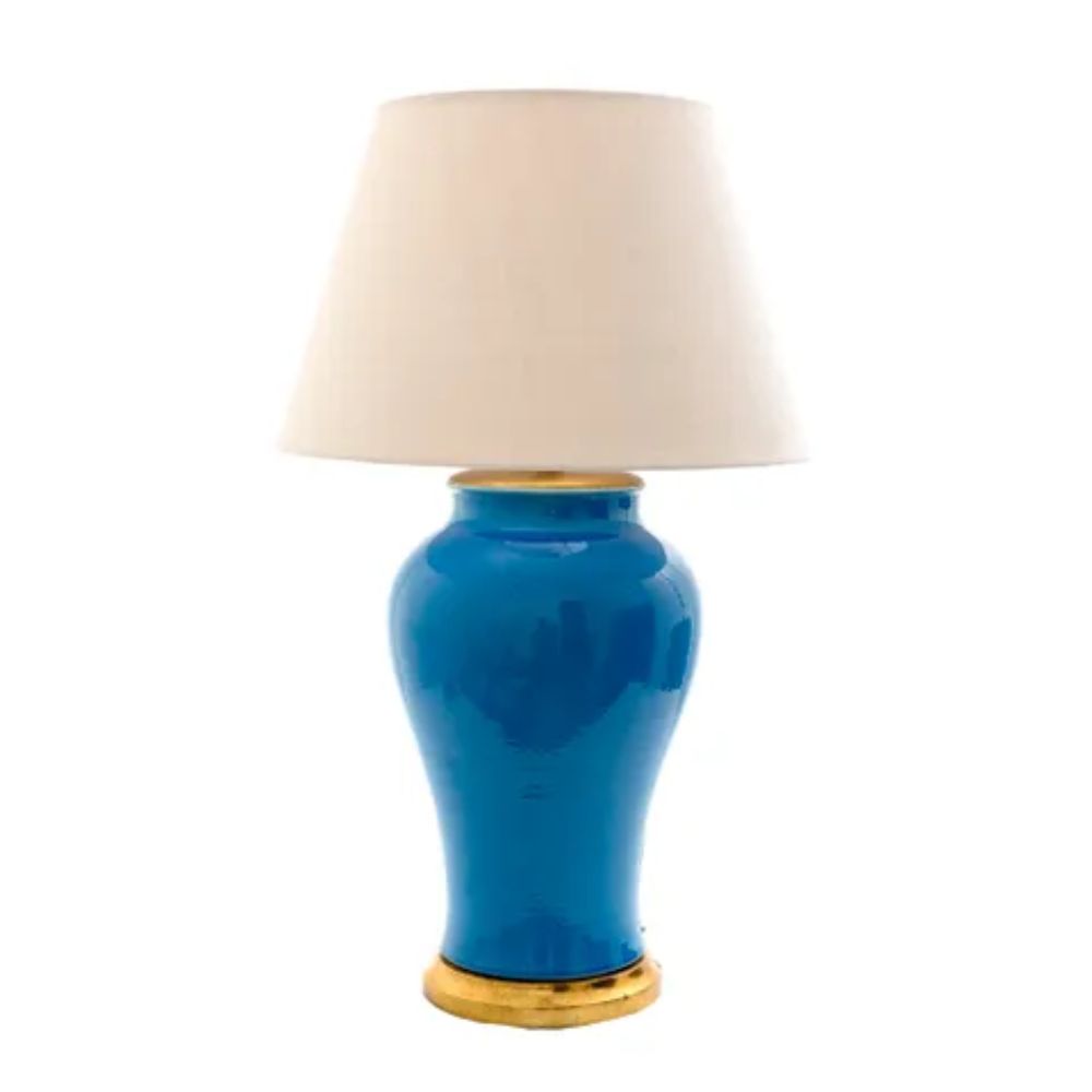 Emac & Lawton KINGSTON - 40W Ceramic Table Lamp Base-Emac & Lawton-Ozlighting.com.au