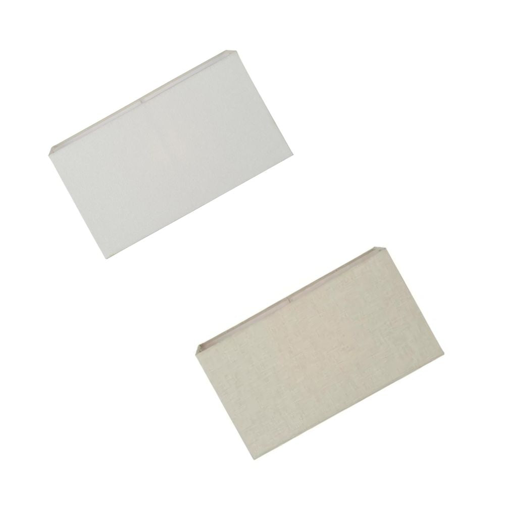 Emac & Lawton Lamp Shade - XL Linen Rectangle-Emac & Lawton-Ozlighting.com.au