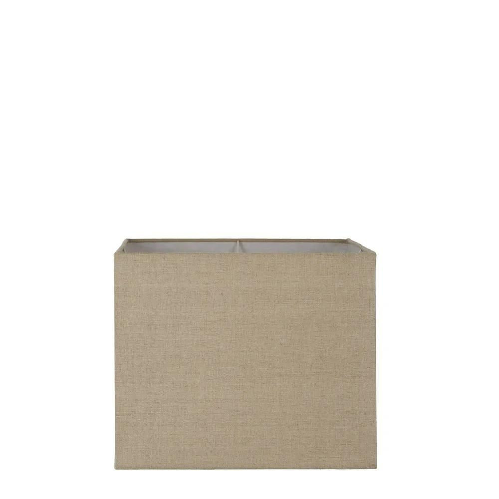 Emac & Lawton - Linen Square Lamp Shade Only-Emac & Lawton-Ozlighting.com.au