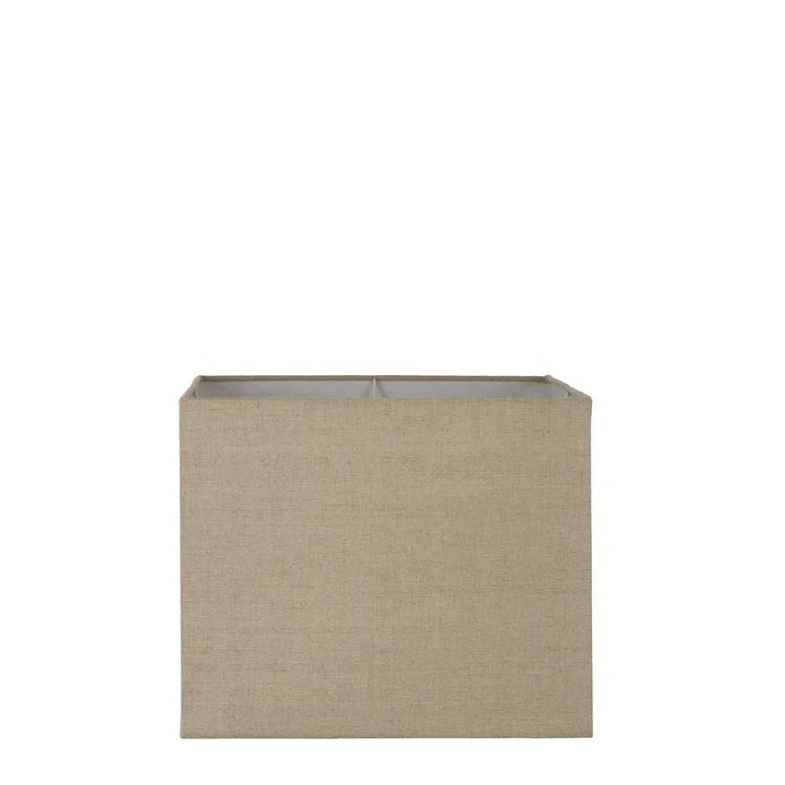 Emac & Lawton - Linen Square Lamp Shade Only-Emac & Lawton-Ozlighting.com.au