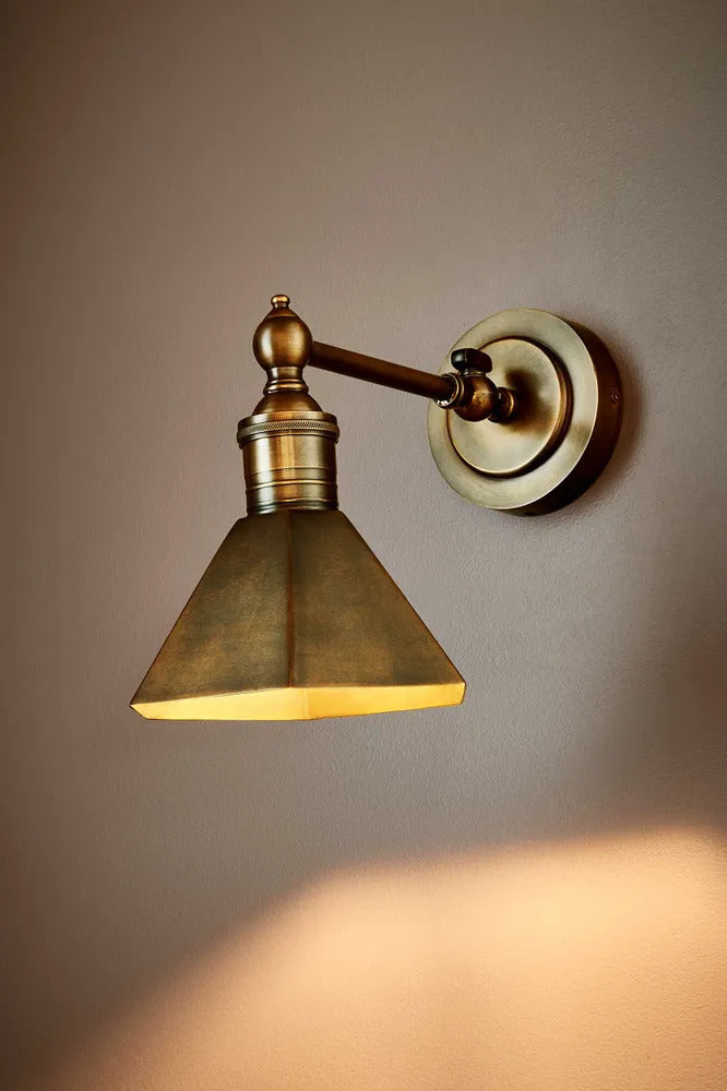 Emac & Lawton MAYFAIR - 25W Wall Light with Metal Shade-Emac & Lawton-Ozlighting.com.au