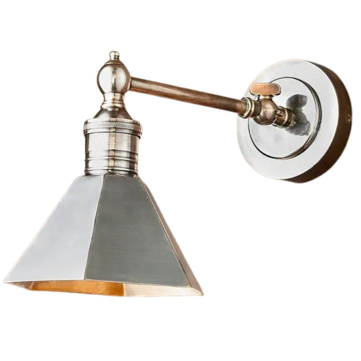 Emac & Lawton MAYFAIR - 25W Wall Light with Metal Shade-Emac & Lawton-Ozlighting.com.au