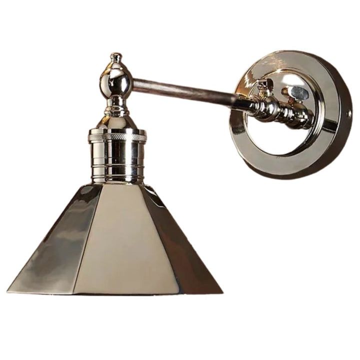 Emac & Lawton MAYFAIR - 25W Wall Light with Metal Shade-Emac & Lawton-Ozlighting.com.au