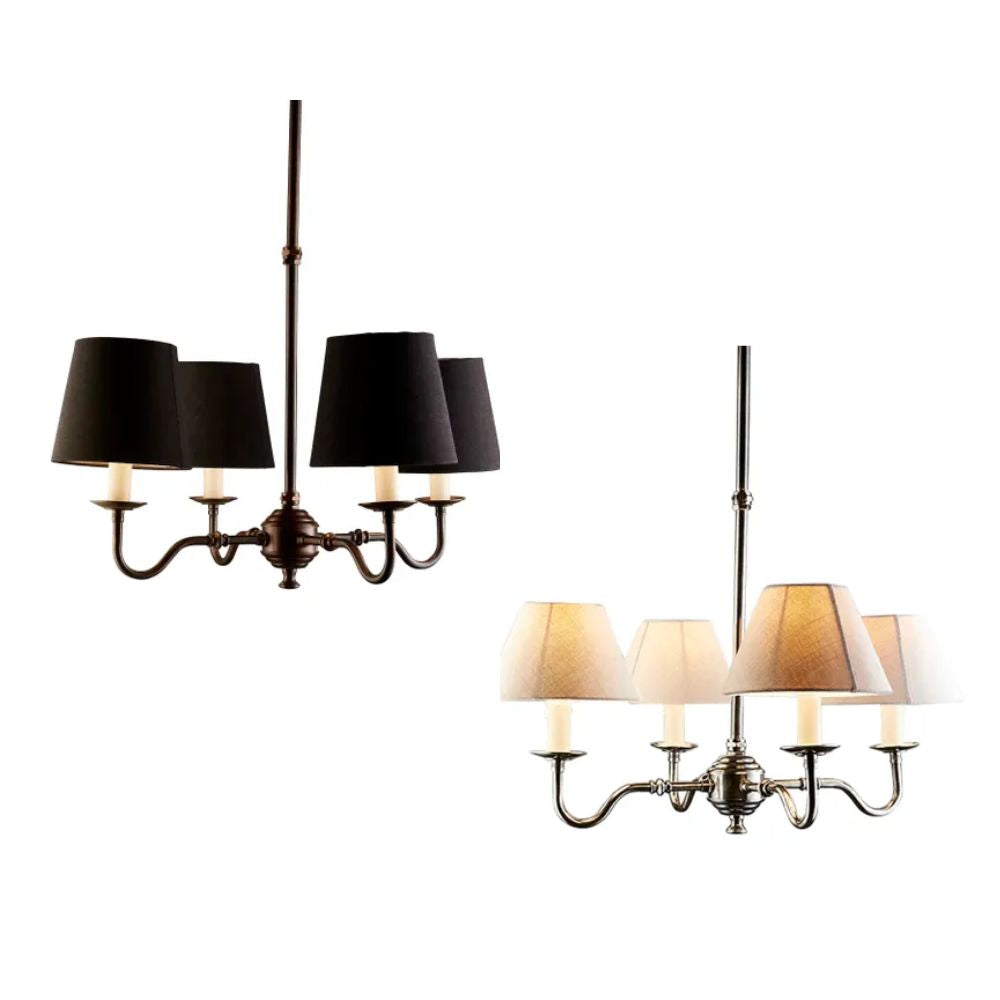 Emac & Lawton MILTON Chandelier - 4 Light-Emac & Lawton-Ozlighting.com.au