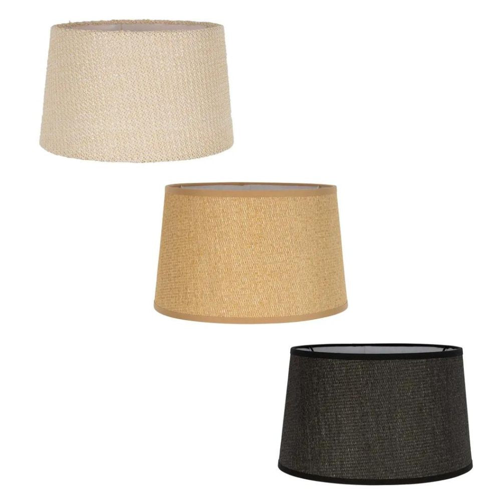 Emac & Lawton M/XL Lamp Shade - Paper Weave Taper-Emac & Lawton-Ozlighting.com.au